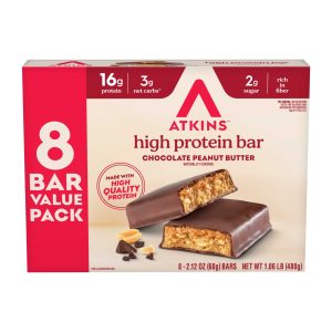 Chocolate Peanut Butter High Protein Bar Value Pack